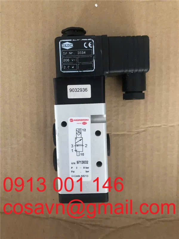 Van điện từ kiểu thẳng hàng IMI Herion/Norgren dòng 2622 9713032